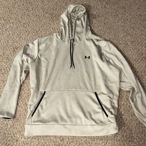 Under Armour Cream Sweatshirt Athletic Casual